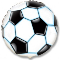 FM Круг Футбольный мяч, Черный/ Soccer Ball