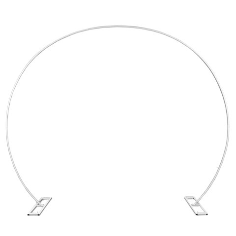 Круглая арка для шаров, металл, Белый