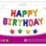 Набор шаров-букв, Надпись "Happy Birthday", цвет Яркий разноцвет