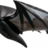 Фигура 3D, Летучая мышь, Черный