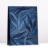 Пакет подарочный "Синие листья"
