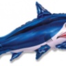 Шар Мини-фигура Акула (синяя) / Shark FM