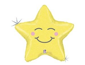 B Фигура Звезда счастливая блеск