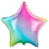 FM Звезда Радуга, нежный градиент / Star Rainbow gradient