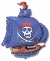 FM Фигура Пиратский корабль (синий)