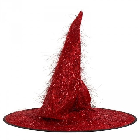 РАСПРОДАЖА! Шляпа Конус Красный