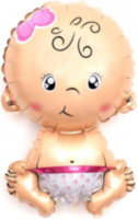 Мини-фигура, Малышка с бантиком, девочка