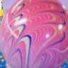РАСПРОДАЖА! Шары Павлиний хвост (премиум агат) (Peacock balloons) Коралл 18" 46 см