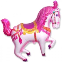 Мини-фигура Цирковая лошадь (фуксия) / Horse Circus